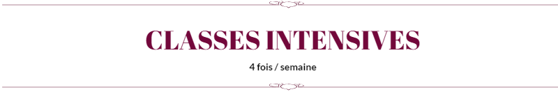 Classesintensives